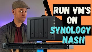 How To Run VMs on a Synology NAS Building Virtual Machines [upl. by Moria104]