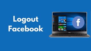 How to Logout Facebook in Laptop [upl. by Rosalyn508]