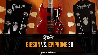 The GIBSON SG vs EPIPHONE SG in 2021 [upl. by Arotal]