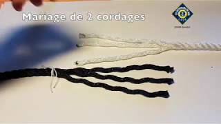 Mariage de 2 cordages [upl. by Aelahc]