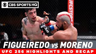 UFC 256 Recap Figueiredo and Moreno fight to a draw in an instant classic  CBS Sports HQ [upl. by Aggappera]