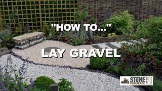 How To Lay Your Gravel [upl. by Elden]