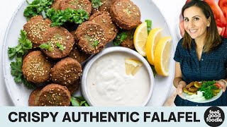 Authentic Lebanese FALAFEL  Fry amp Bake Methods [upl. by Azaria]