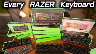 Complete Razer Keyboard Comparison amp Sound Compilation [upl. by Nena665]