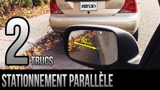 Stationnement parallèle créneau  2 trucs [upl. by Cavan464]