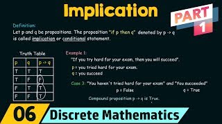 Logical Operators − Implication Part 1 [upl. by Gosselin280]