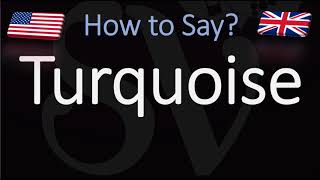 How to Pronounce Turquoise CORRECTLY [upl. by Iliam]