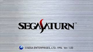 Sega Saturn Japan Startup  Remake 60FPS [upl. by Liw]