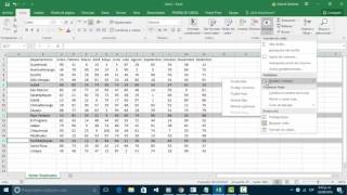 Ocultar y desocultar filas y columnas Excel 2016 [upl. by Kampmann]
