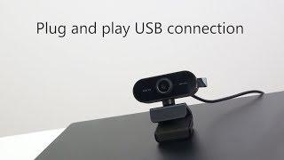 Full HD 1080P Webcam USB Mini Computer Camera [upl. by Irroc]