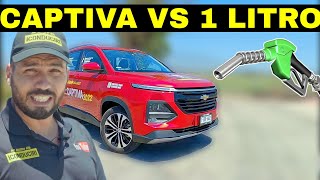 PRUEBA DE CONSUMO CHEVROLET CAPTIVA 2022 [upl. by Ronoel241]