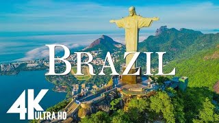 Brazil In 4K  Beautiful Tropical Country  Scenic Scenes 7K Relaxation Film [upl. by Sailesh]