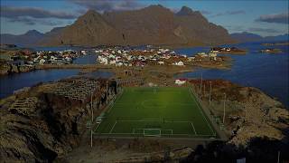 Henningsvær stadium one of The Worlds Most Beautiful Football Stadiums [upl. by Lienet]