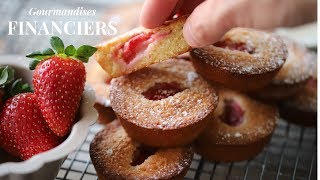 Financiers recipe and history  beginner french baking class [upl. by Nealey454]