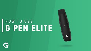 How to Use G Pen Elite Dry Herb Vaporizer Tutorial [upl. by Mingche691]