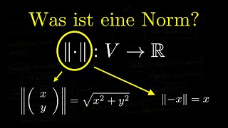 Norm in der Mathematik EINFACH erklärt [upl. by Aivatra]