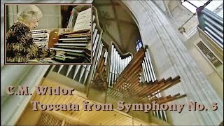 CM Widor  TOCCATA FROM SYMPHONY NO 5 Ulm Cathedral Germany  Diane Bish [upl. by Amalberga168]