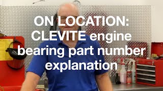 What do the CLEVITE engine bearing prefix and suffix mean [upl. by Wallas]