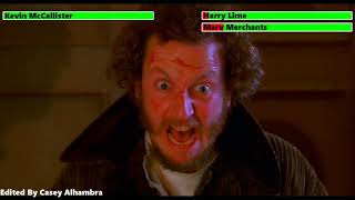 Home Alone 2 Final Battle with healthbars [upl. by Lebana650]