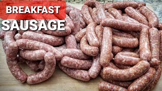 How To Make Your Own Sausage At Home  Breakfast Sausage Recipe [upl. by Wilson]