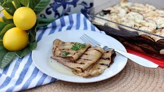 Nonnas Famous Marinated Eggplant [upl. by Gladi567]