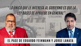 El Pase de Eduardo Feinmann y Jorge Lanata [upl. by Yobybab]