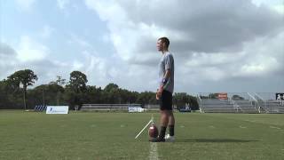 Target Line  How to Kick a Field Goal Series by IMG Academy Football 4 of 5 [upl. by Atat]