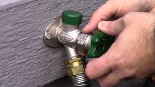 PRIER Style Hydrant Repair Video  Leaking Behind Handle [upl. by Werdn662]