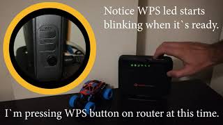 Smart TV Easy Wifi Connection via WPS Button [upl. by Sotnas]