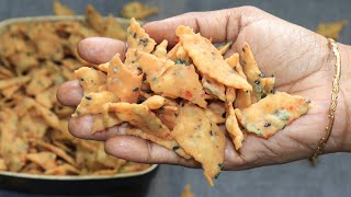 Snacks recipe in TamilDiamond CutsMaida BiscuitDiamond ChipsDiamond Chips Recipe in Tamil [upl. by Lexie897]