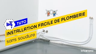 Comment installer un circuit de plomberie multicouche  Bricorama [upl. by Heady]