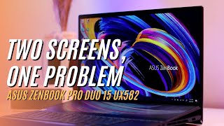 2 Screens 1 BIG PROBLEM  Asus ZenBook Pro Duo 15 OLED UX582 Review [upl. by Moriarty]