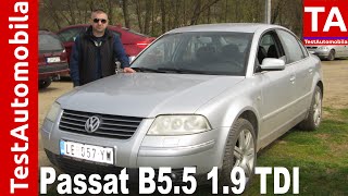 VW Passat B55 19 TDI 4motion TEST [upl. by Arihas]