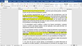 CÓMO HACER UN CONTRATO DE ARRENDAMIENTO [upl. by Karie]