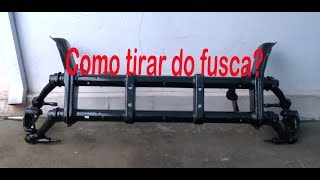 Como tirar quadro de suspensão do fusca Fusca do Joviano parte 1 [upl. by Lasko]