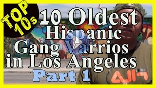 Top 10 Oldest Hispanic Latino street gangs varrios in Los Angeles with Alex Alonso Pt1of 2 [upl. by Lumbard]