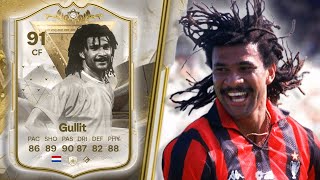 OMG 🤩 91 Centurions Icon Gullit EA FC 24 Player Review [upl. by Pillsbury]