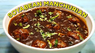 Soya Veg Manchurian Recipe  Indo Chinese Veg Manchurian Recipe  Soyabean Manchurian Recipe [upl. by Karoline]