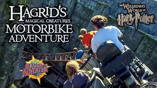 2019 Hagrid’s Magical Creatures Motorbike Adventure Roller Coaster On Ride HD POV Universal Orlando [upl. by Noli]