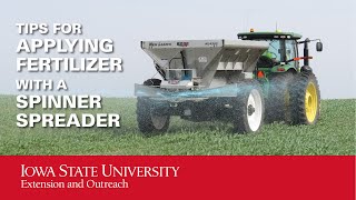 Tips for Applying Fertilizer with a Spinner Spreader [upl. by Barbie]