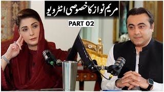 PART 2 EXCLUSIVE Interview Maryam Nawaz Sharif  Mansoor Ali Khan [upl. by Soane]