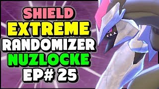 Strange KYUREM in a RAID  Pokemon Sword and Shield Extreme Randomizer Nuzlocke Episode 25 [upl. by Kenn]