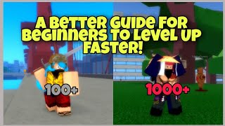 A Better Guide For Beginners To Level Up Faster  Project XL [upl. by Yelsnik684]