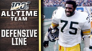 100 AllTime Team Defensive Line  NFL 100 [upl. by Keldah]