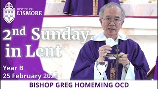 Catholic Mass Today Second Sunday in Lent 25 Feb 2024 Bishop Greg Homeming Lismore Australia [upl. by Pulsifer]