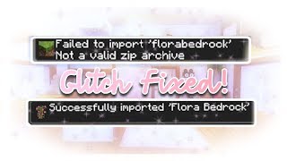 How To Fix MCPE 114 ‘Failed To Import — Invalid Zip Archive ’ Glitch FAST [upl. by Litnahs]