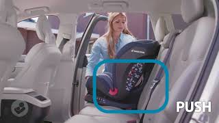 MaxiCosi  Titan Car seat  How to Install with IsoFix [upl. by Ednil]