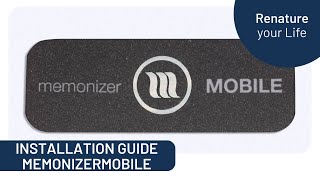 memonizerMOBILE  Installation Guide [upl. by Edaj]