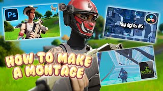 How to Make a Fortnite Montage  Full Guide [upl. by Nuawtna]