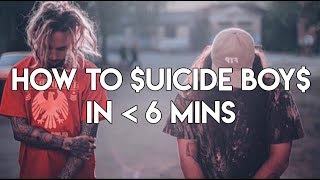 How to uicideBoy in under 6 Minutes  FL Studio Trap and Rap Tutorial [upl. by Airetak]